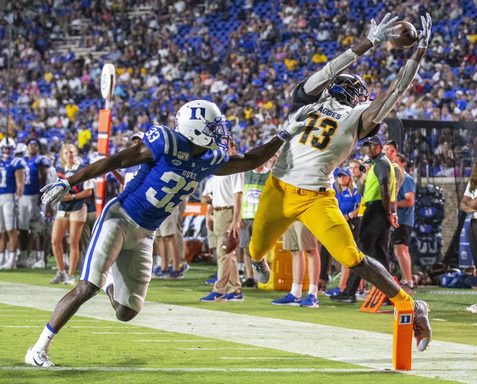 N.C. A&T loses to Duke, 45-13
